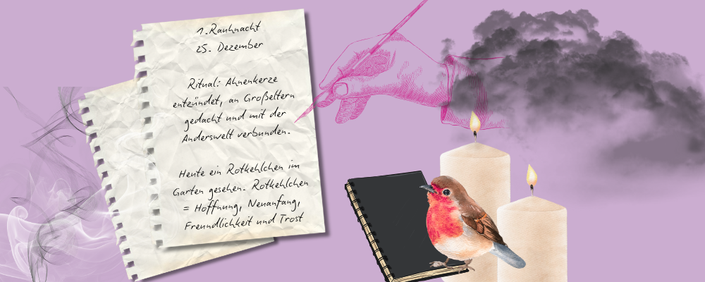 So führst du ein Rauhnachts-Tagebuch